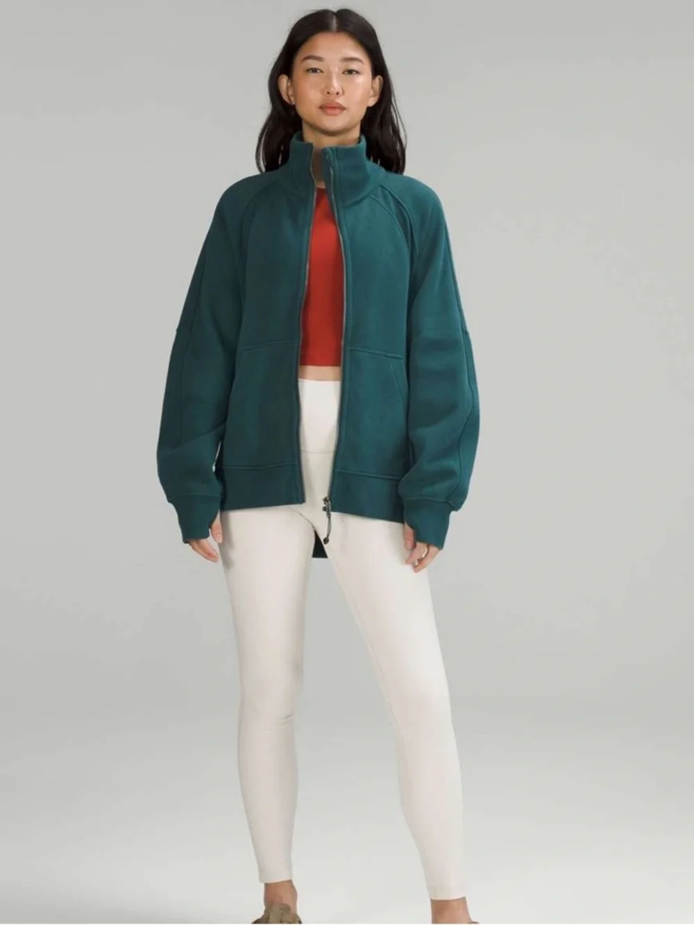 Lululemon Scuba Oversized Funnel-Neck Full Zip - Picture 2 of 6